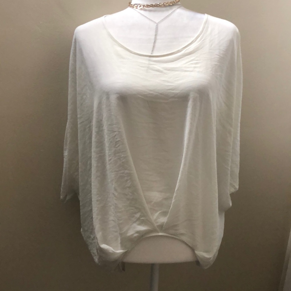 Fora - White Flowy Top